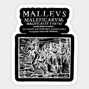 malleus maleficarum Sticker